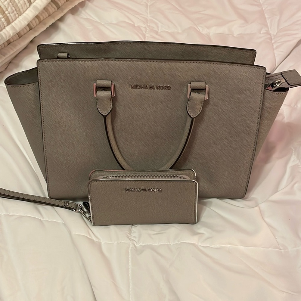Michael Kors purse with wallet